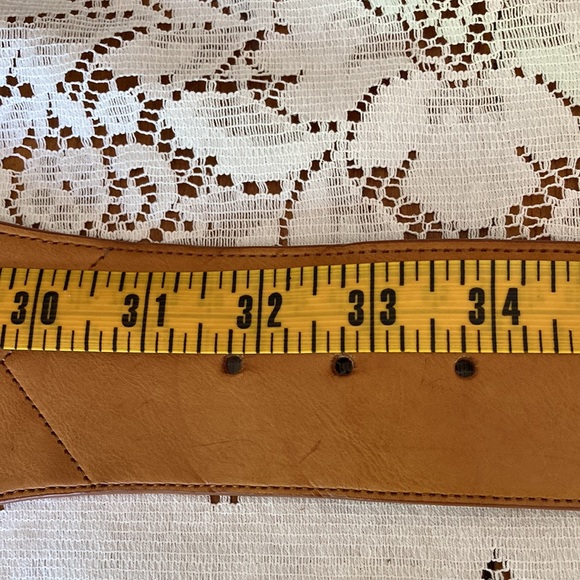 Lauren Ralph Lauren Wide Stretch Fabric Woven Belt Size L - Picture 9 of 14